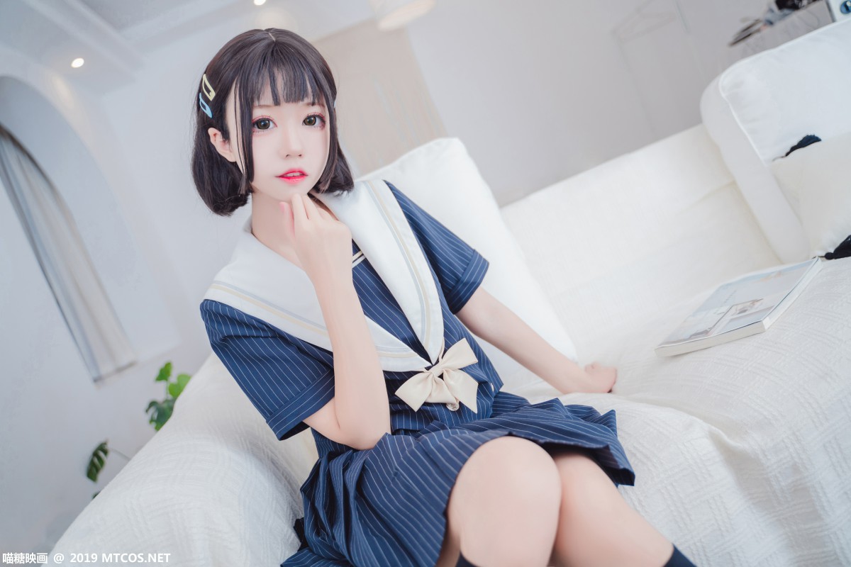 图片[4]-[喵糖映画]VOL.013 JK制服 – COSPLAY-小爱·美女部落