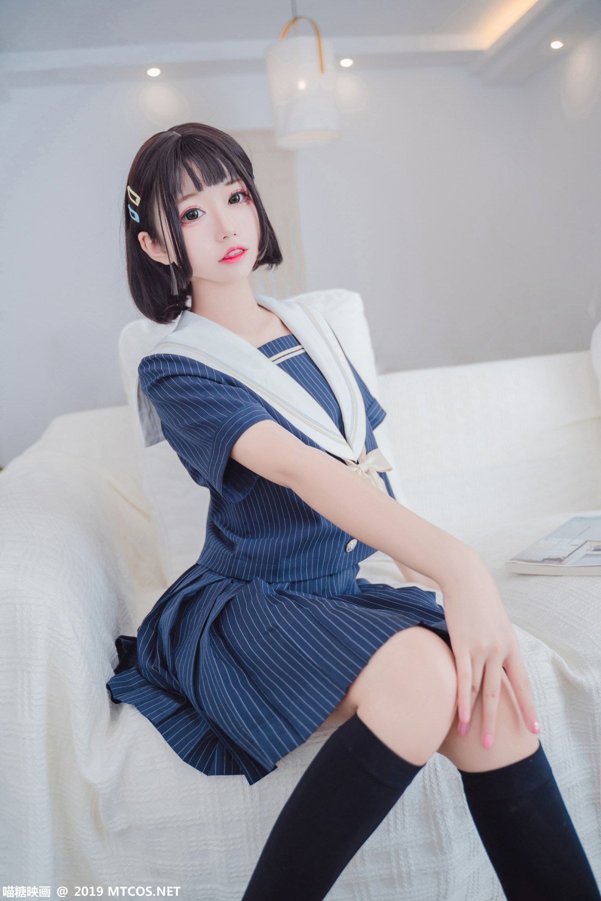 图片[5]-[喵糖映画]VOL.013 JK制服 – COSPLAY-小爱·美女部落