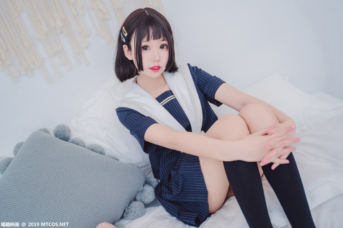 图片[33]-[喵糖映画]VOL.013 JK制服 – COSPLAY-小爱·美女部落