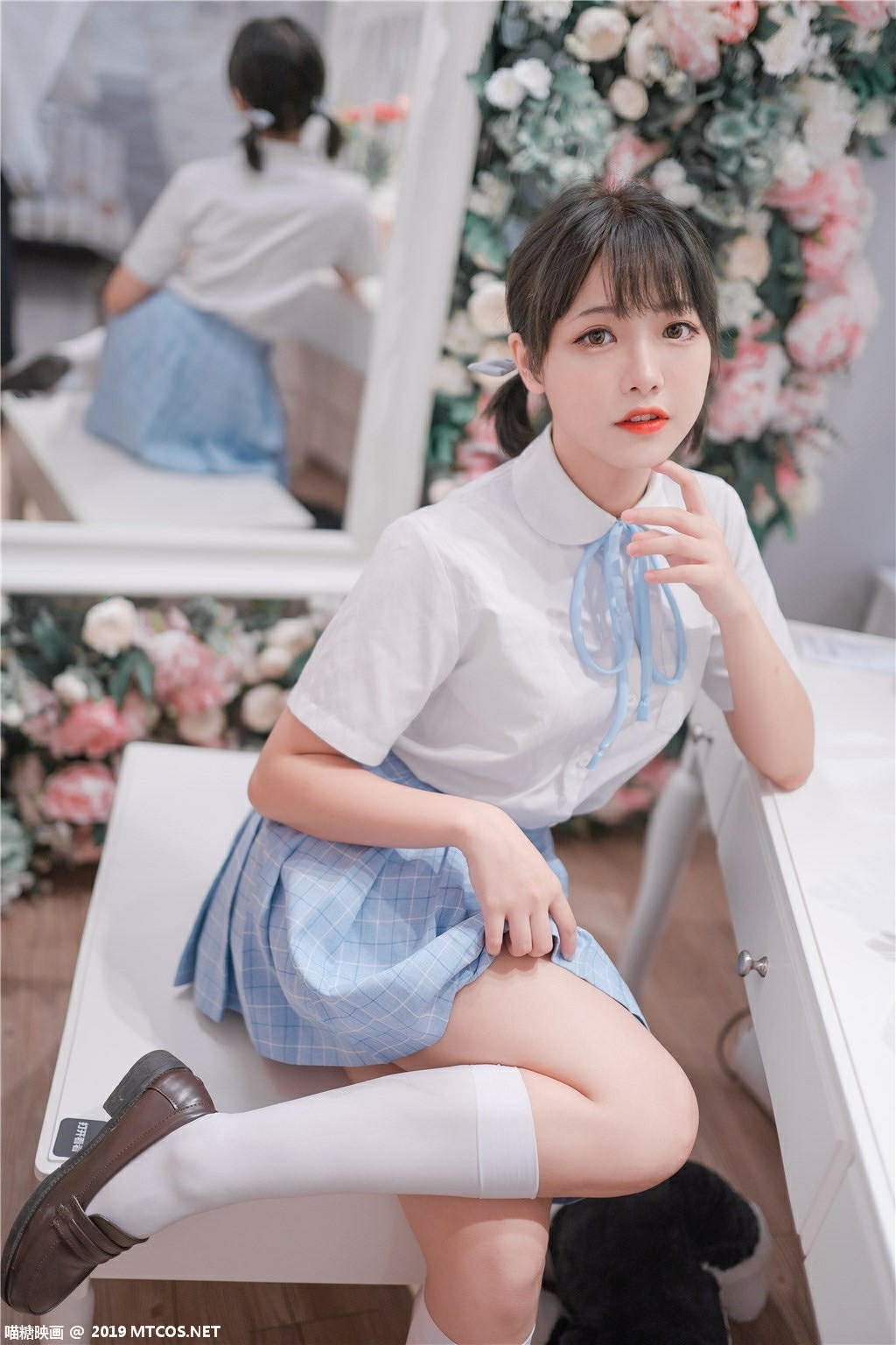 图片[3]-[喵糖映画]VOL.011 双马尾 – COSPLAY-小爱·美女部落