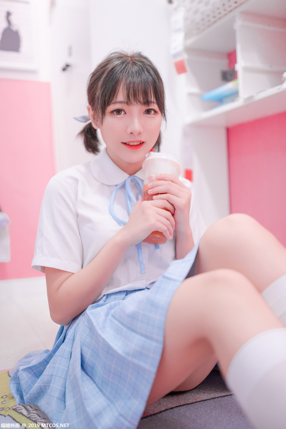 图片[17]-[喵糖映画]VOL.011 双马尾 – COSPLAY-小爱·美女部落