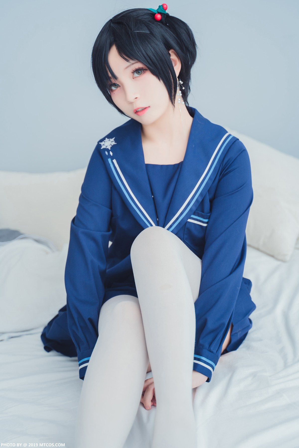图片[2]-[喵糖映画]VOL.010 大眼JK妹 – COSPLAY-小爱·美女部落