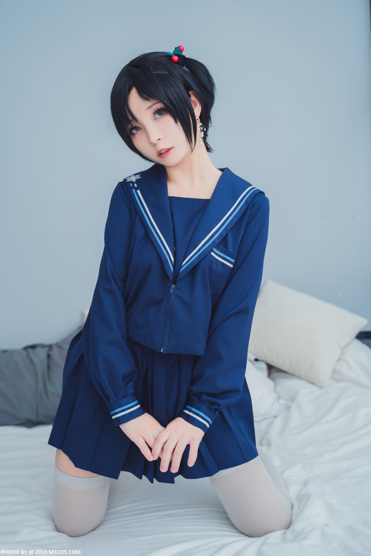 图片[14]-[喵糖映画]VOL.010 大眼JK妹 – COSPLAY-小爱·美女部落