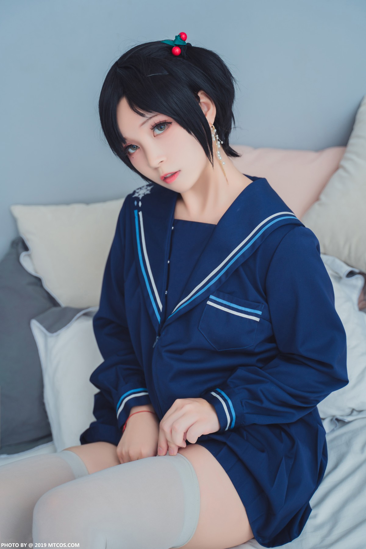 图片[19]-[喵糖映画]VOL.010 大眼JK妹 – COSPLAY-小爱·美女部落