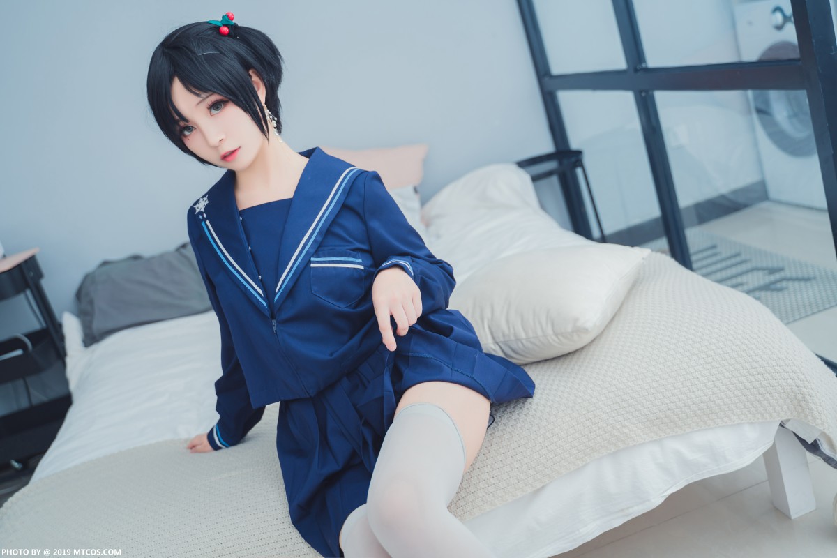 图片[26]-[喵糖映画]VOL.010 大眼JK妹 – COSPLAY-小爱·美女部落