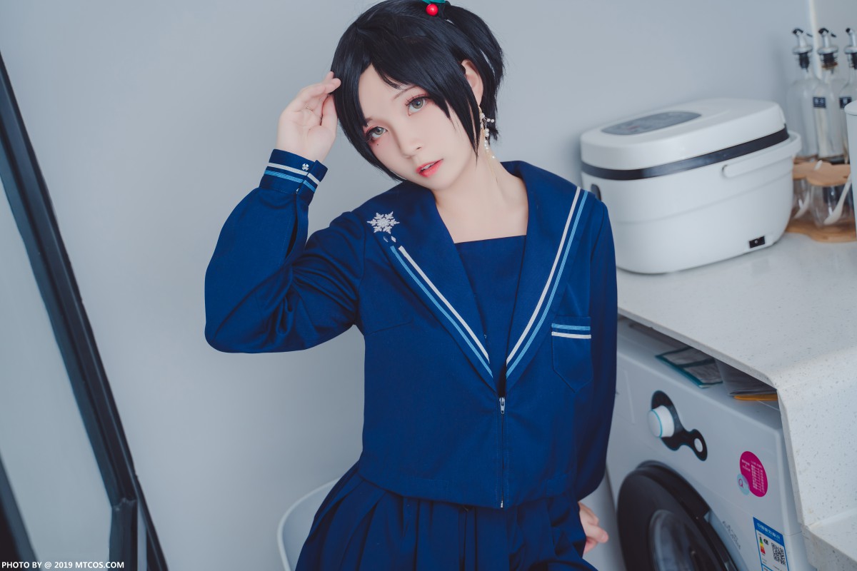 图片[33]-[喵糖映画]VOL.010 大眼JK妹 – COSPLAY-小爱·美女部落