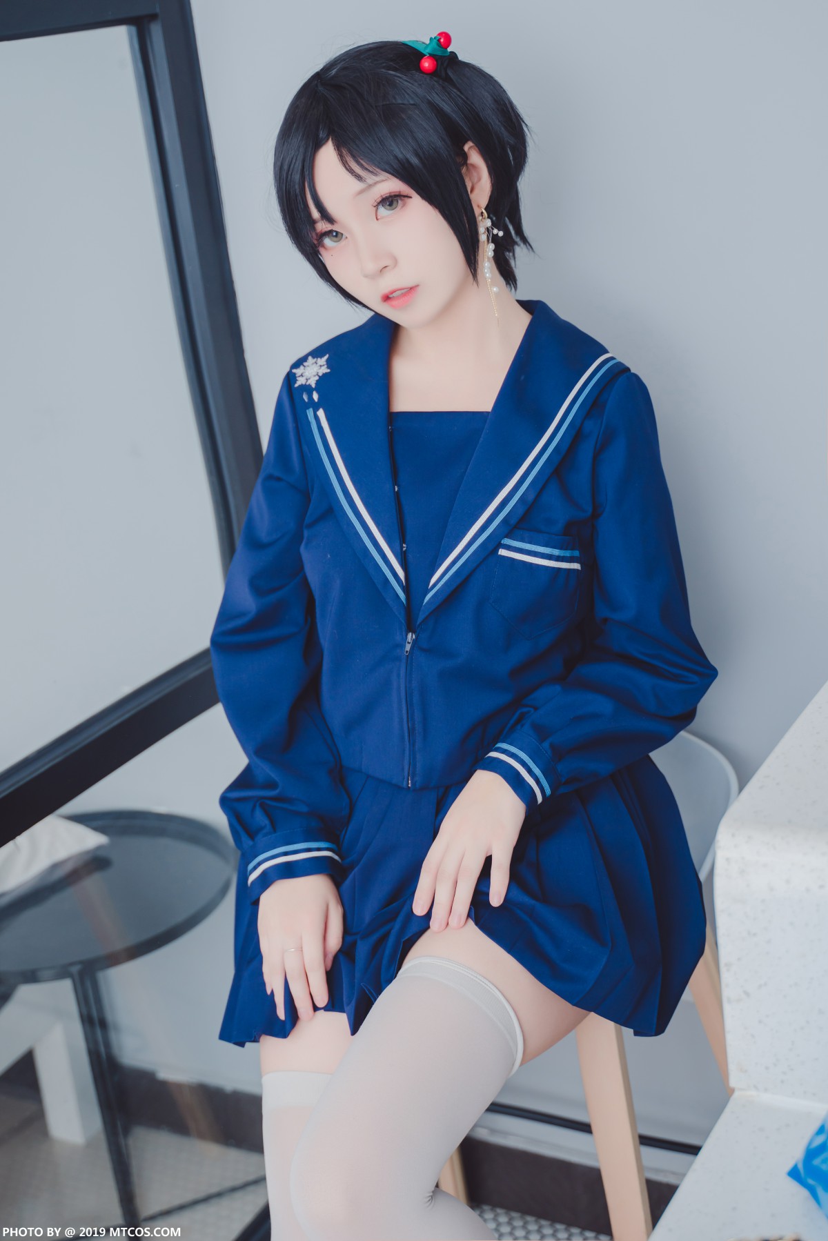 图片[36]-[喵糖映画]VOL.010 大眼JK妹 – COSPLAY-小爱·美女部落