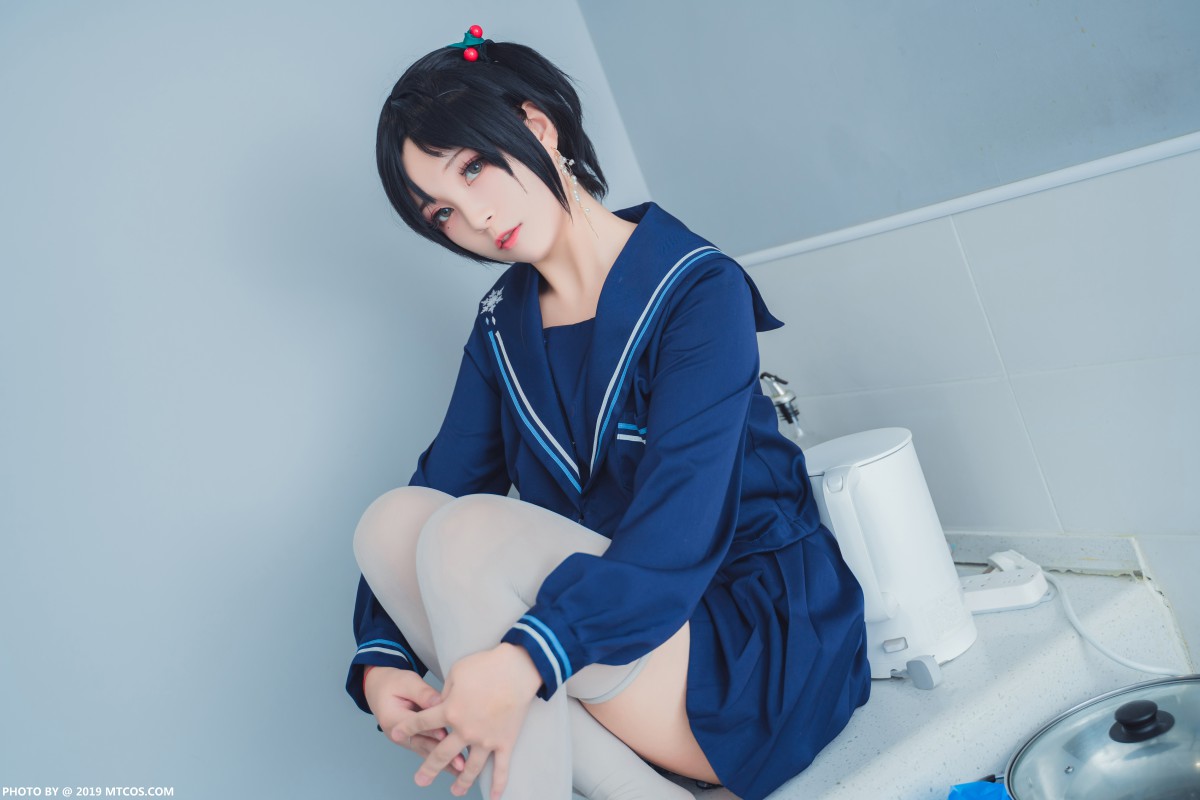 图片[35]-[喵糖映画]VOL.010 大眼JK妹 – COSPLAY-小爱·美女部落