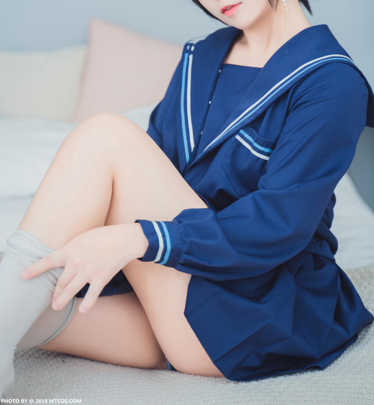 图片[40]-[喵糖映画]VOL.010 大眼JK妹 – COSPLAY-小爱·美女部落