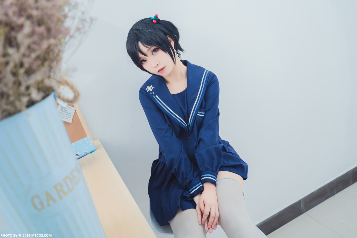 图片[39]-[喵糖映画]VOL.010 大眼JK妹 – COSPLAY-小爱·美女部落