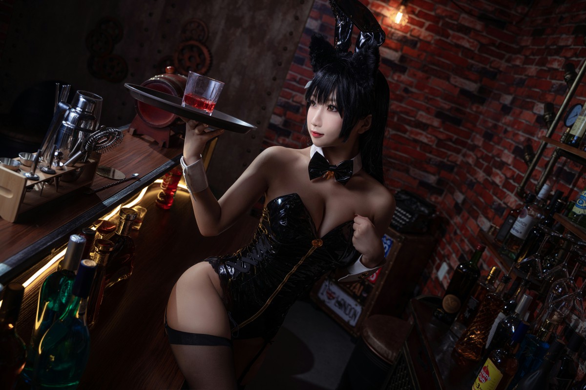 图片[7]-[Cosplay]鬼畜瑶在不在 – 黑色同人兔女郎 – COSPLAY-小爱·美女部落