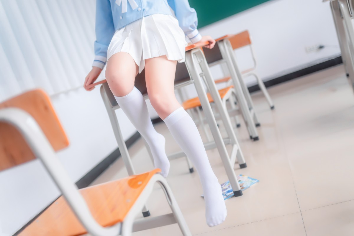 图片[7]-[喵糖映画]VOL.009 小黄鸭与白丝 – COSPLAY-小爱·美女部落