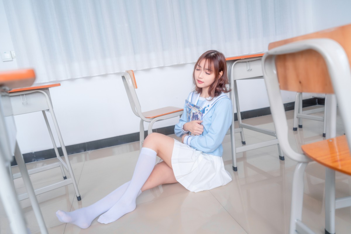 图片[10]-[喵糖映画]VOL.009 小黄鸭与白丝 – COSPLAY-小爱·美女部落
