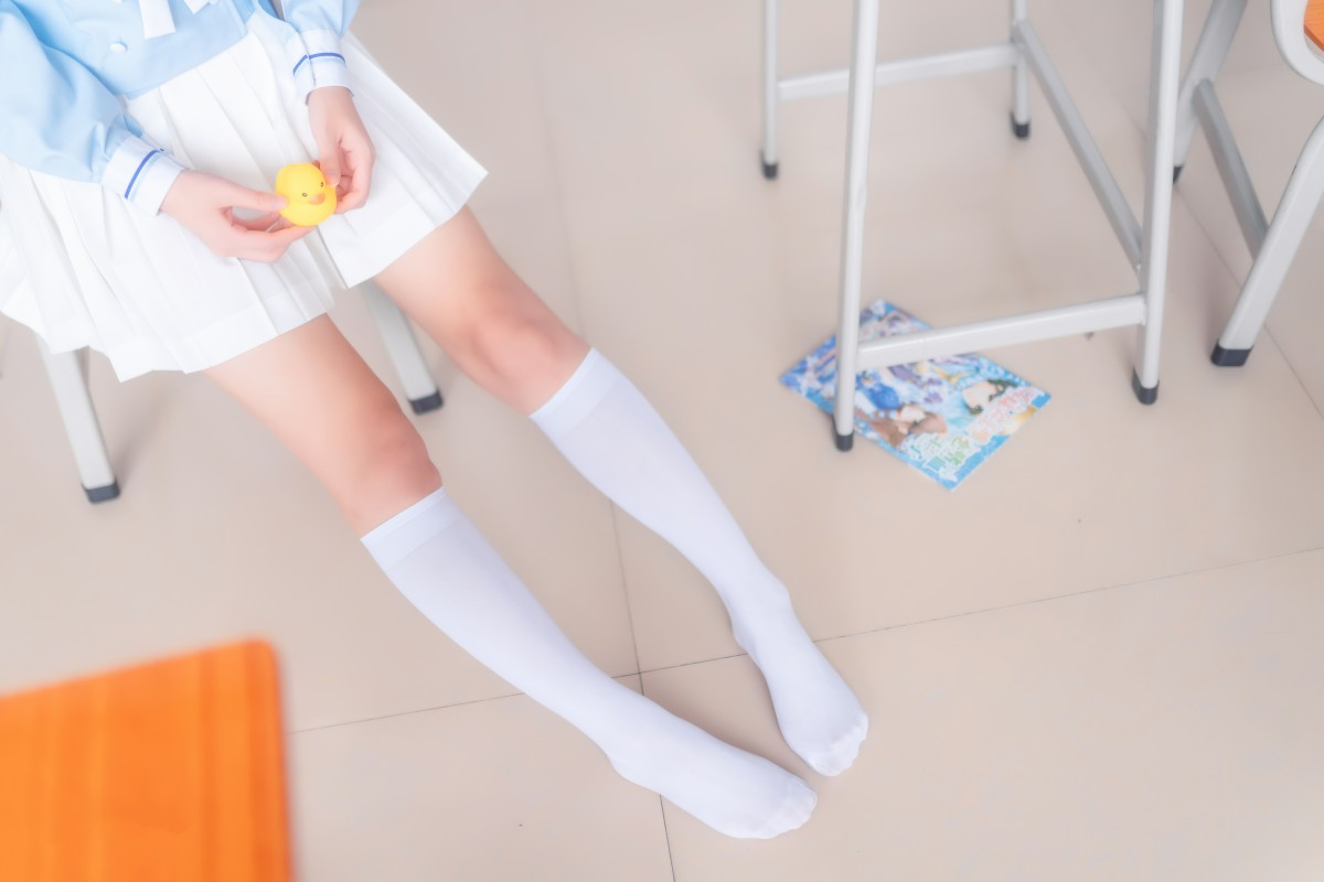 图片[36]-[喵糖映画]VOL.009 小黄鸭与白丝 – COSPLAY-小爱·美女部落