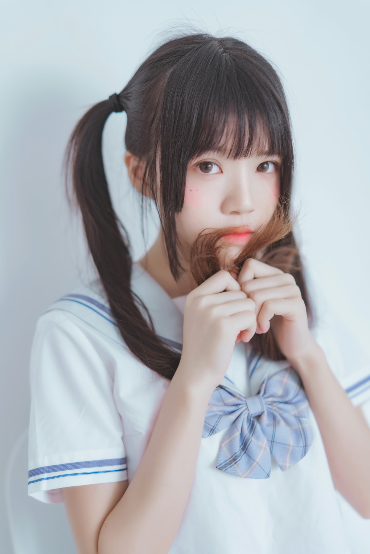 图片[7]-[Cosplay]桜桃喵 – 校服黑丝 – COSPLAY-小爱·美女部落