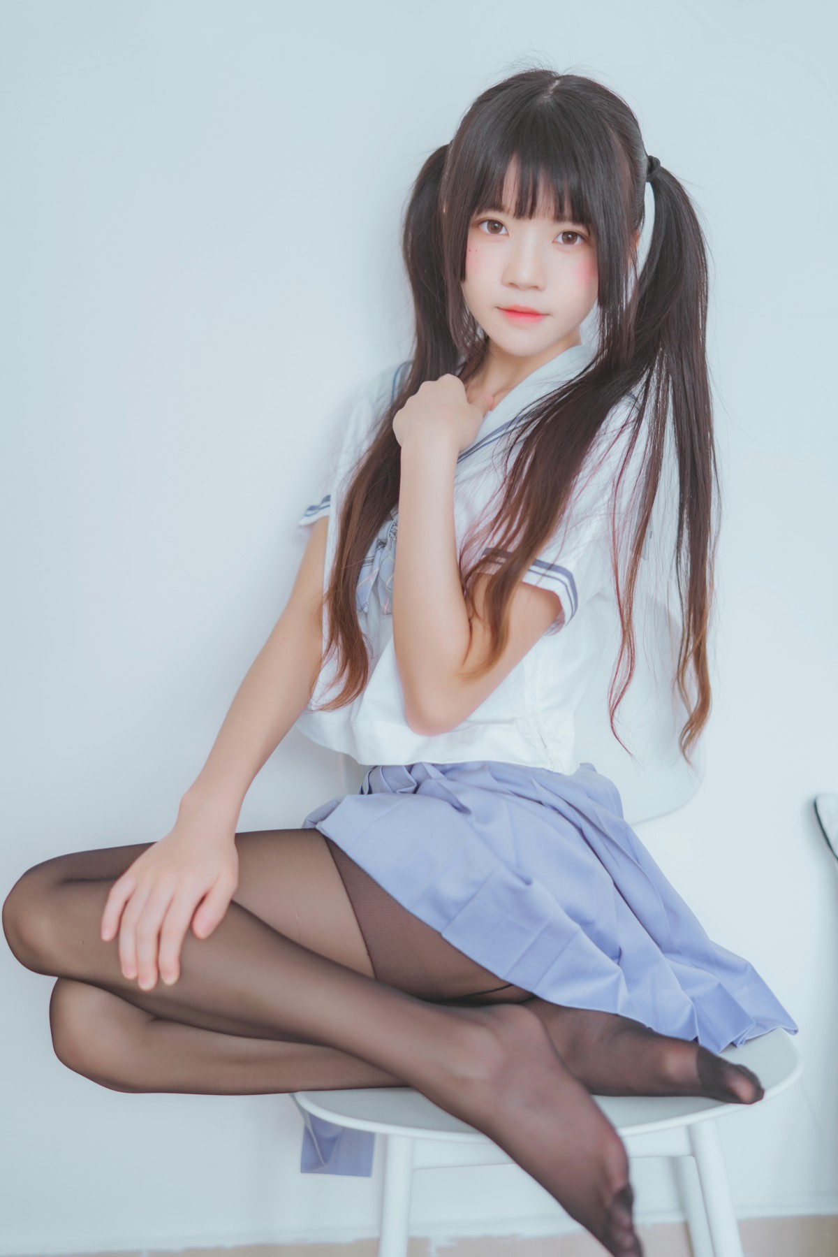 图片[13]-[Cosplay]桜桃喵 – 校服黑丝 – COSPLAY-小爱·美女部落