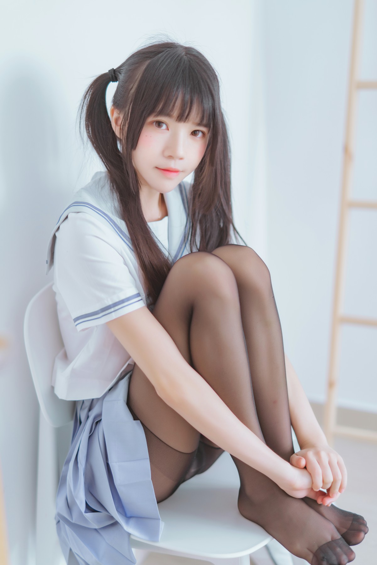 图片[12]-[Cosplay]桜桃喵 – 校服黑丝 – COSPLAY-小爱·美女部落