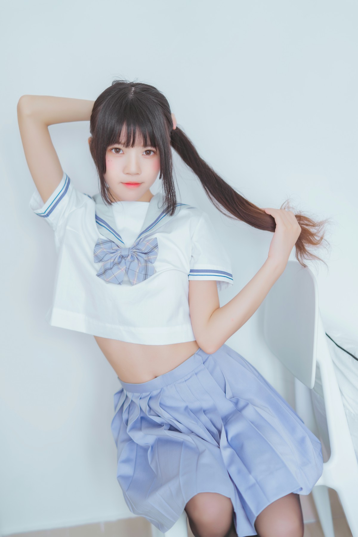 图片[19]-[Cosplay]桜桃喵 – 校服黑丝 – COSPLAY-小爱·美女部落