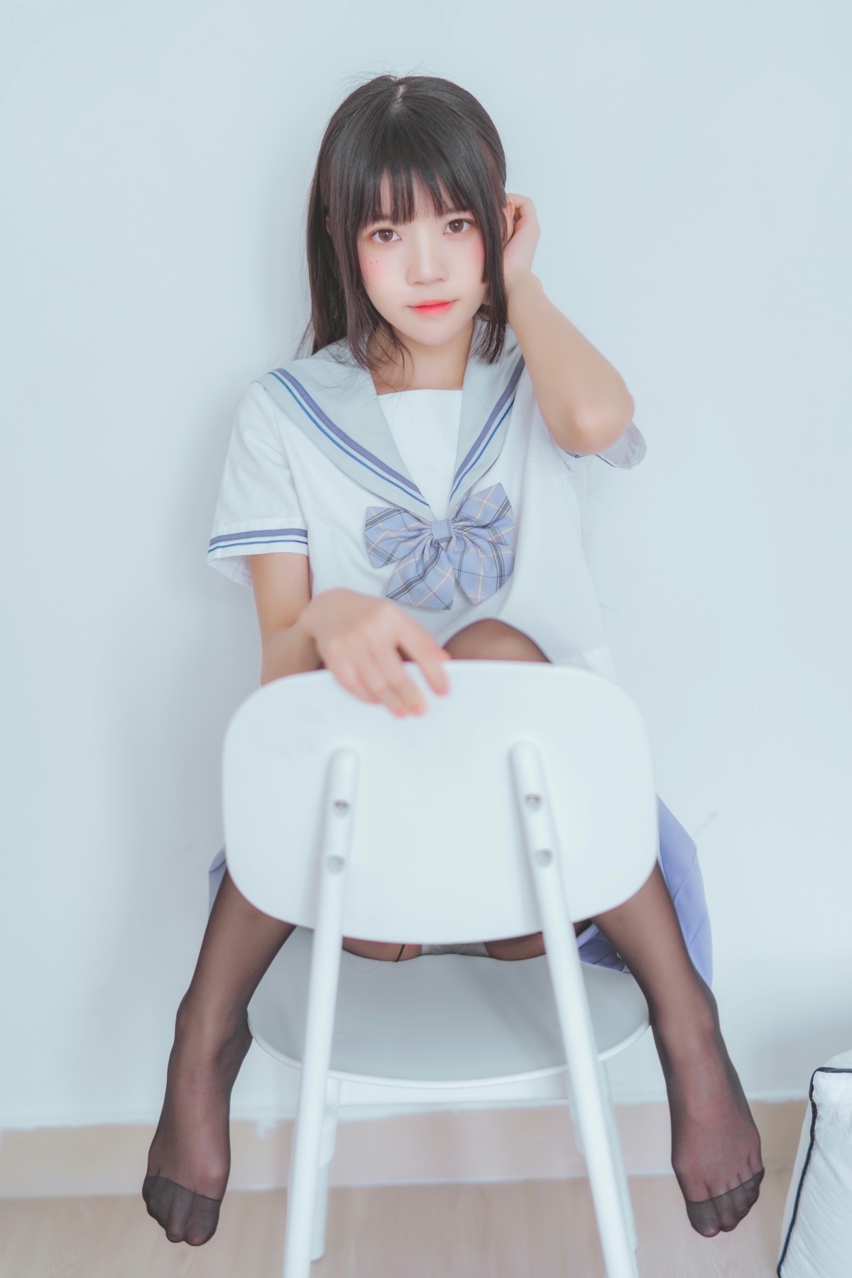 图片[25]-[Cosplay]桜桃喵 – 校服黑丝 – COSPLAY-小爱·美女部落