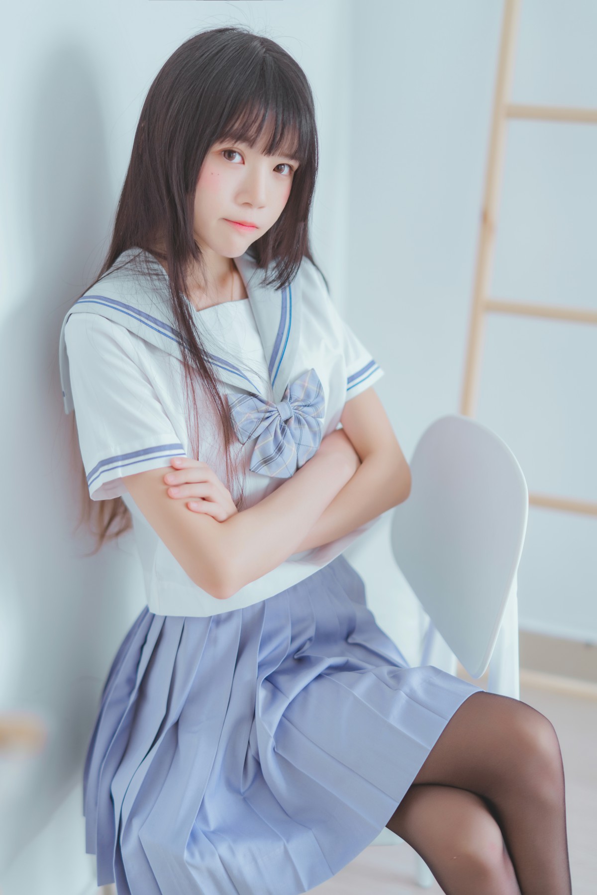 图片[34]-[Cosplay]桜桃喵 – 校服黑丝 – COSPLAY-小爱·美女部落