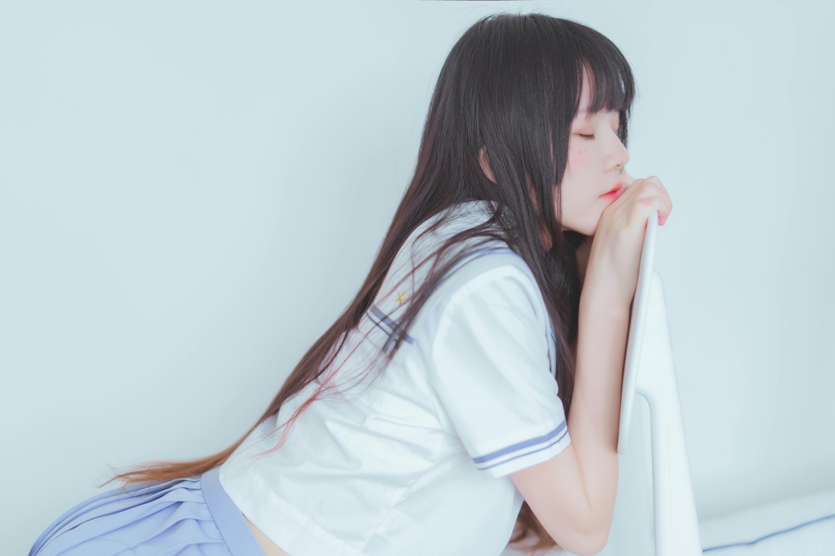 图片[38]-[Cosplay]桜桃喵 – 校服黑丝 – COSPLAY-小爱·美女部落