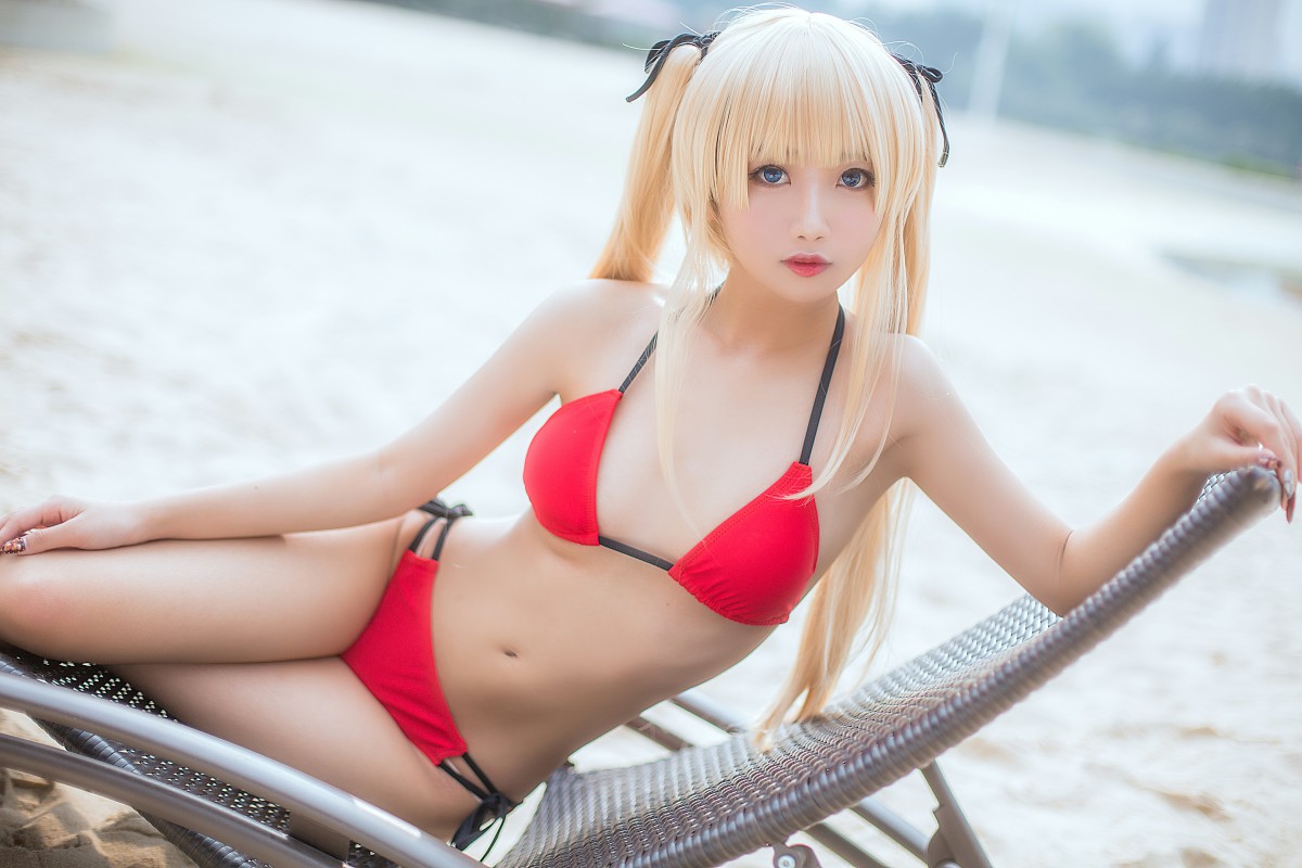 图片[2]-[Cosplay]鬼畜瑶在不在 – 泳装魔女 – COSPLAY-小爱·美女部落