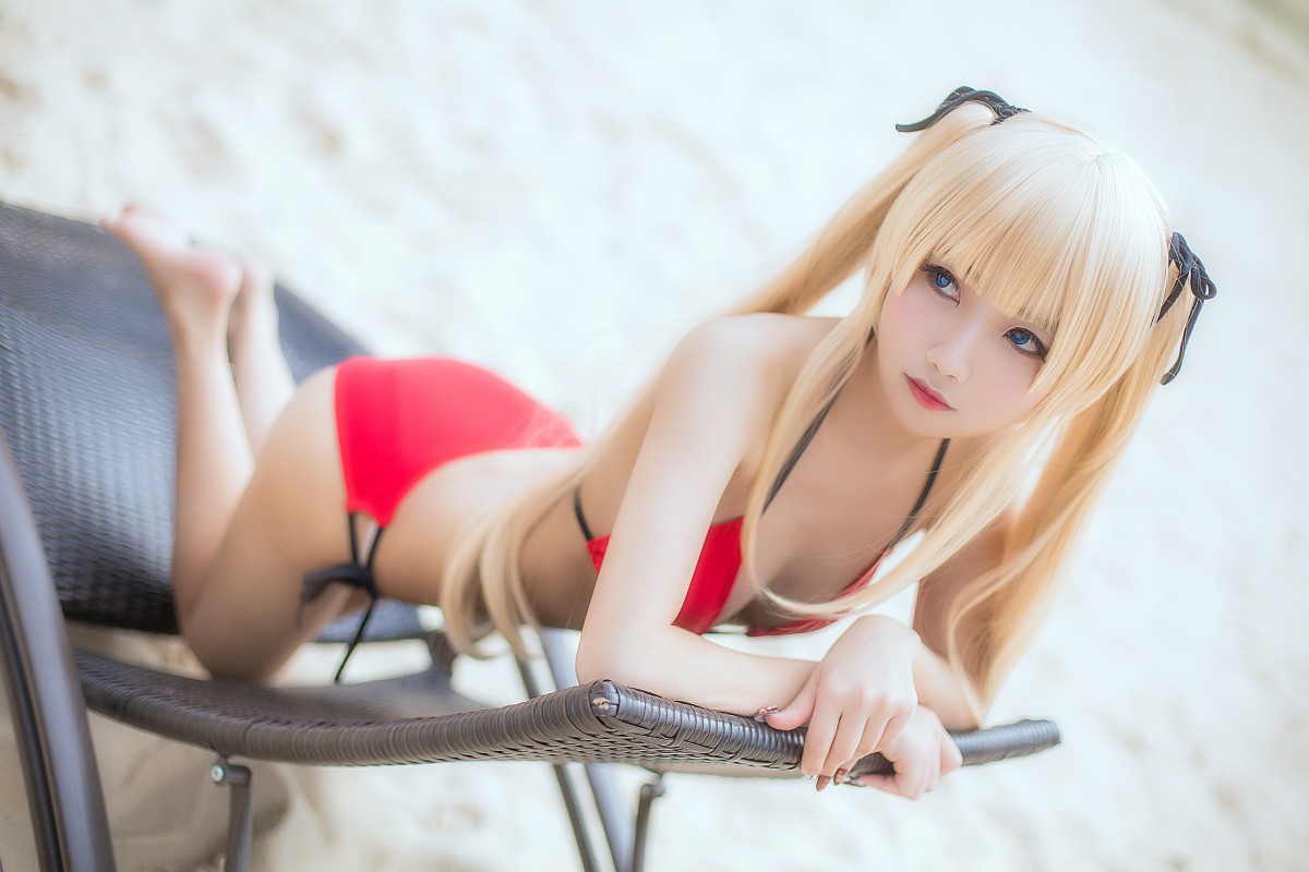 图片[3]-[Cosplay]鬼畜瑶在不在 – 泳装魔女 – COSPLAY-小爱·美女部落