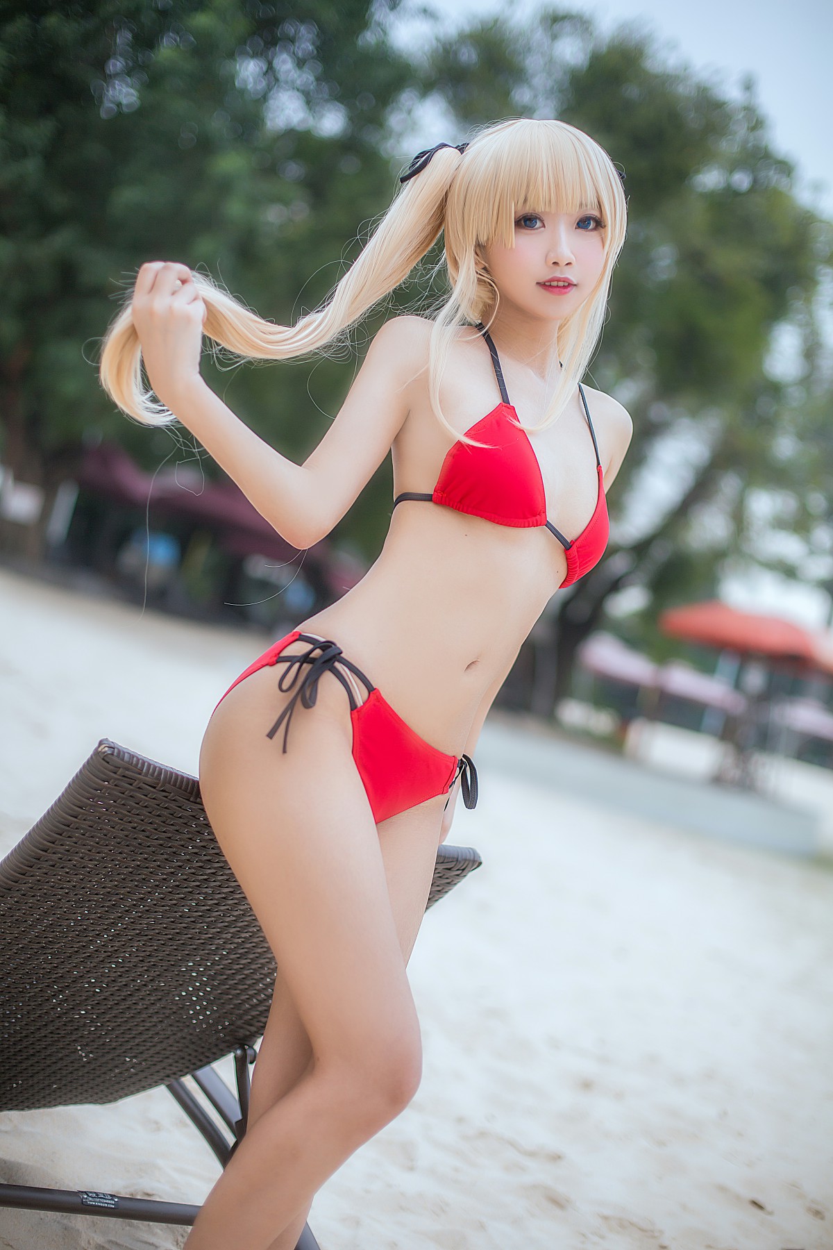 图片[9]-[Cosplay]鬼畜瑶在不在 – 泳装魔女 – COSPLAY-小爱·美女部落