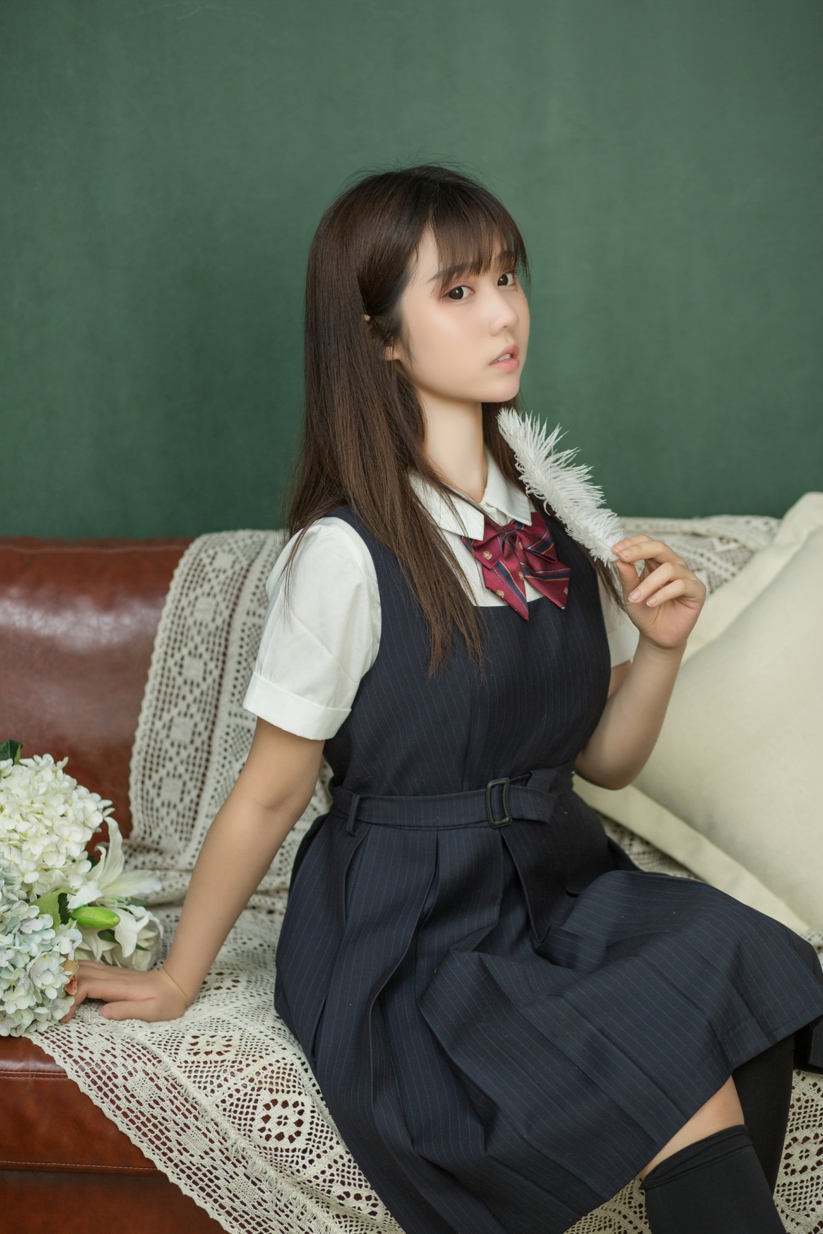 图片[10]-[喵糖映画]VOL.004 镜酱 文静学妹 – COSPLAY-小爱·美女部落