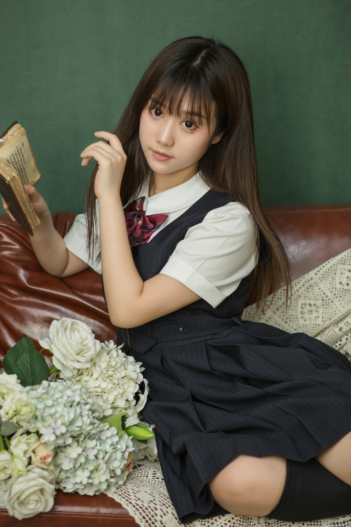 图片[12]-[喵糖映画]VOL.004 镜酱 文静学妹 – COSPLAY-小爱·美女部落