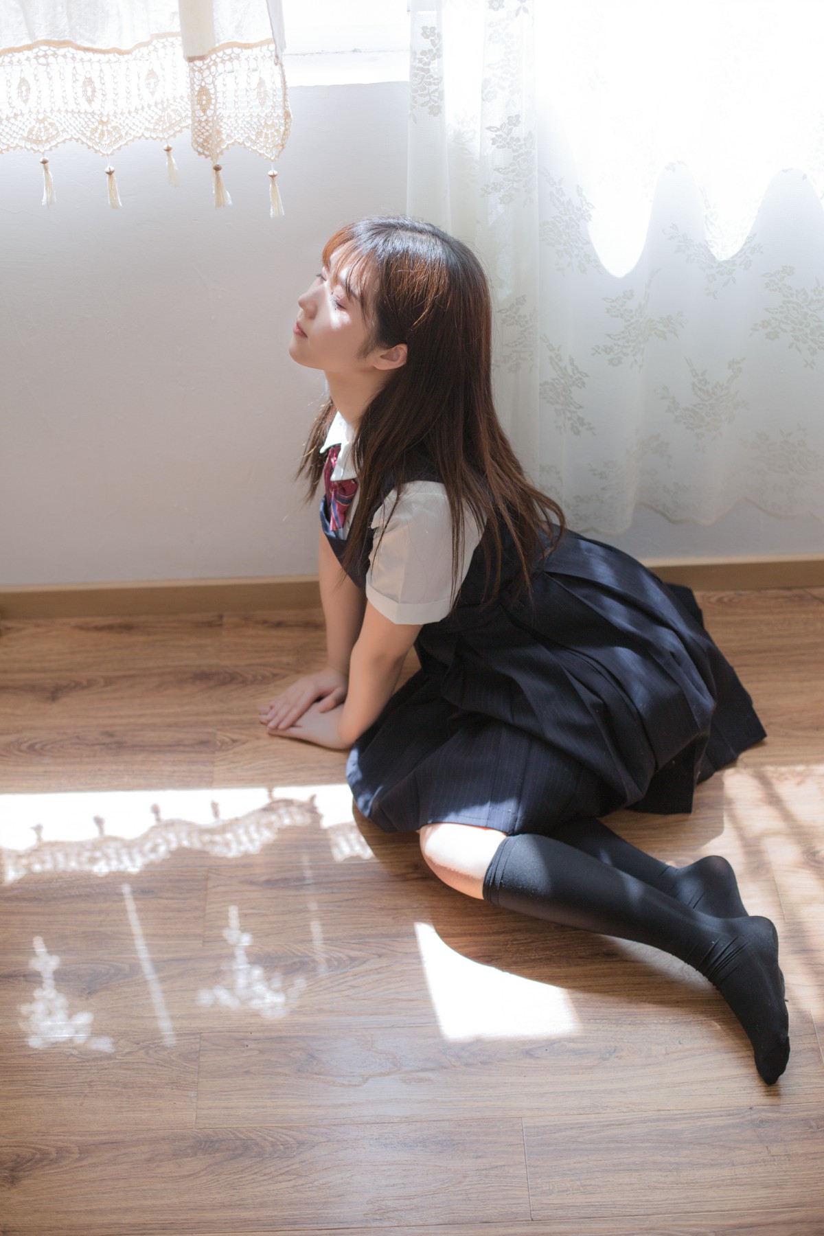 图片[24]-[喵糖映画]VOL.004 镜酱 文静学妹 – COSPLAY-小爱·美女部落
