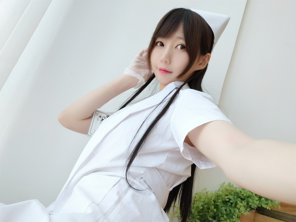 图片[37]-[Cosplay]NAGISA魔物喵–自摄系列 NO.002 白丝护士 – COSPLAY-小爱·美女部落