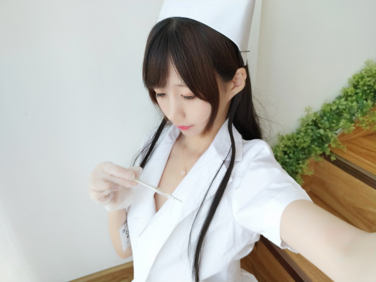 图片[36]-[Cosplay]NAGISA魔物喵–自摄系列 NO.002 白丝护士 – COSPLAY-小爱·美女部落