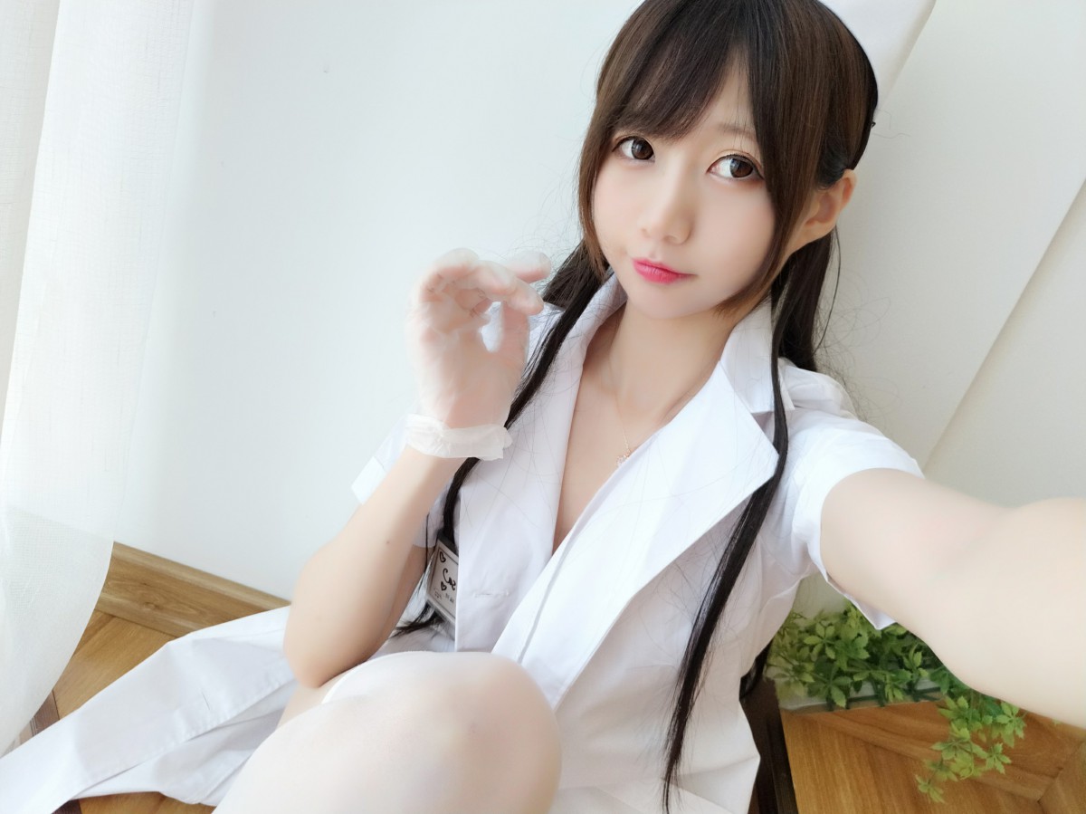 图片[39]-[Cosplay]NAGISA魔物喵–自摄系列 NO.002 白丝护士 – COSPLAY-小爱·美女部落