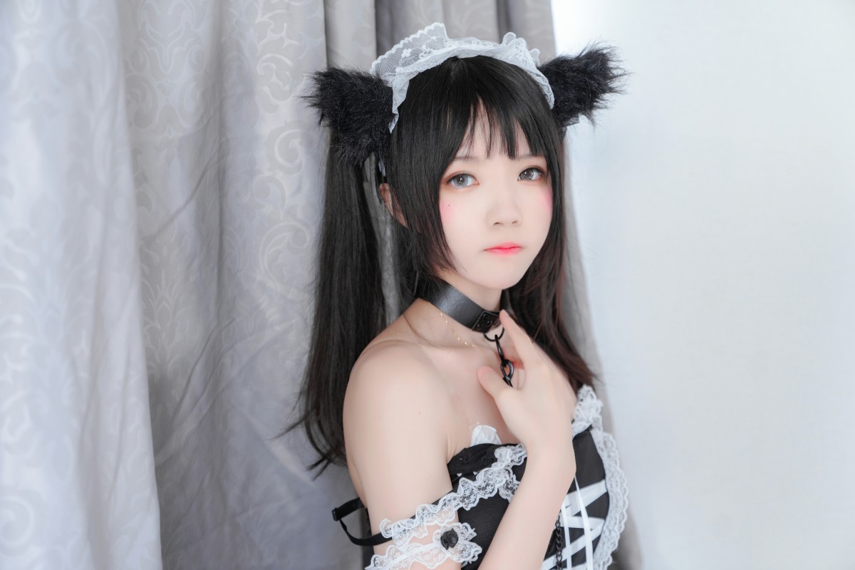 图片[2]-桜桃喵系列写真Vol.029 – 黑猫妹抖 – COSPLAY-小爱·美女部落