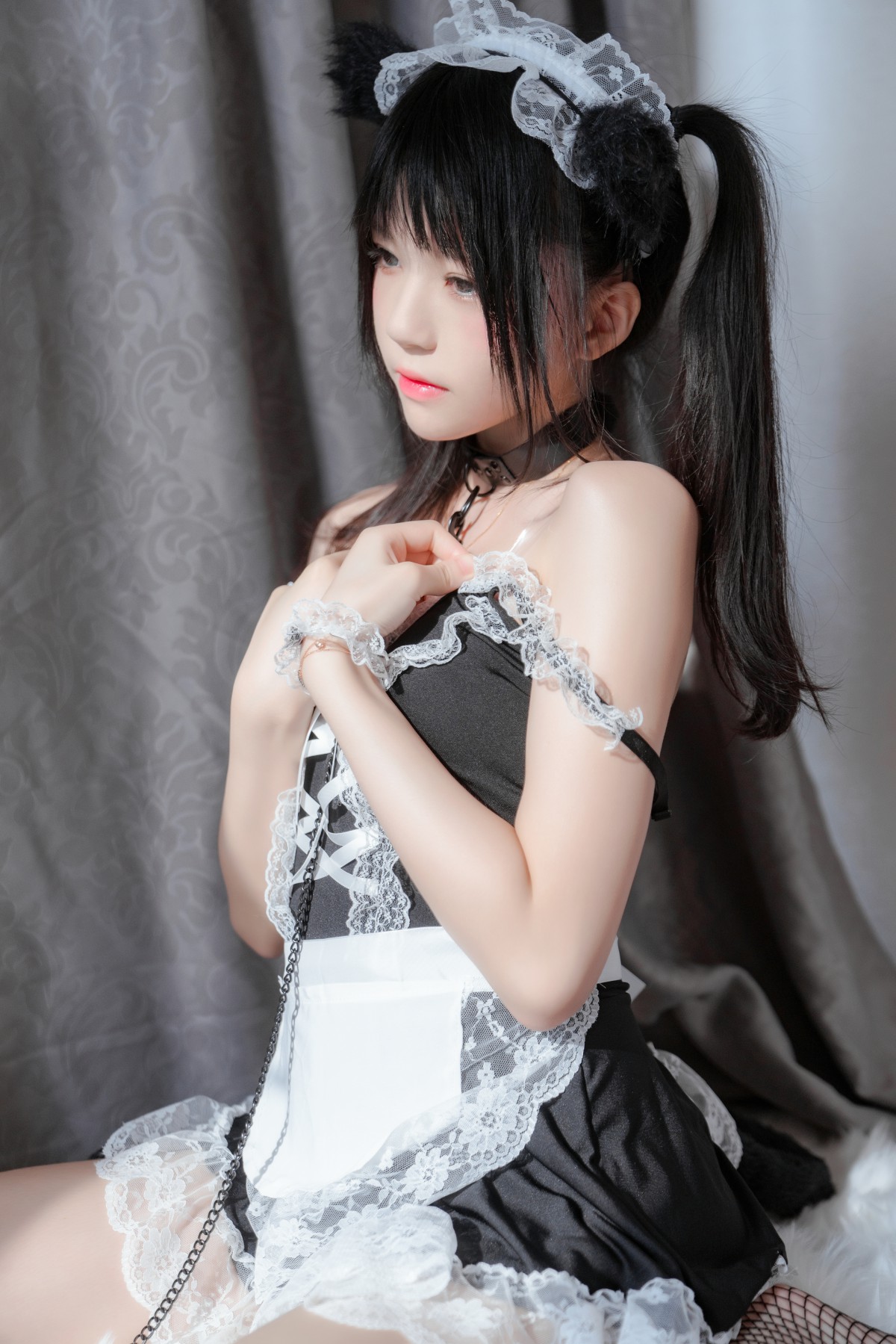 图片[14]-桜桃喵系列写真Vol.029 – 黑猫妹抖 – COSPLAY-小爱·美女部落