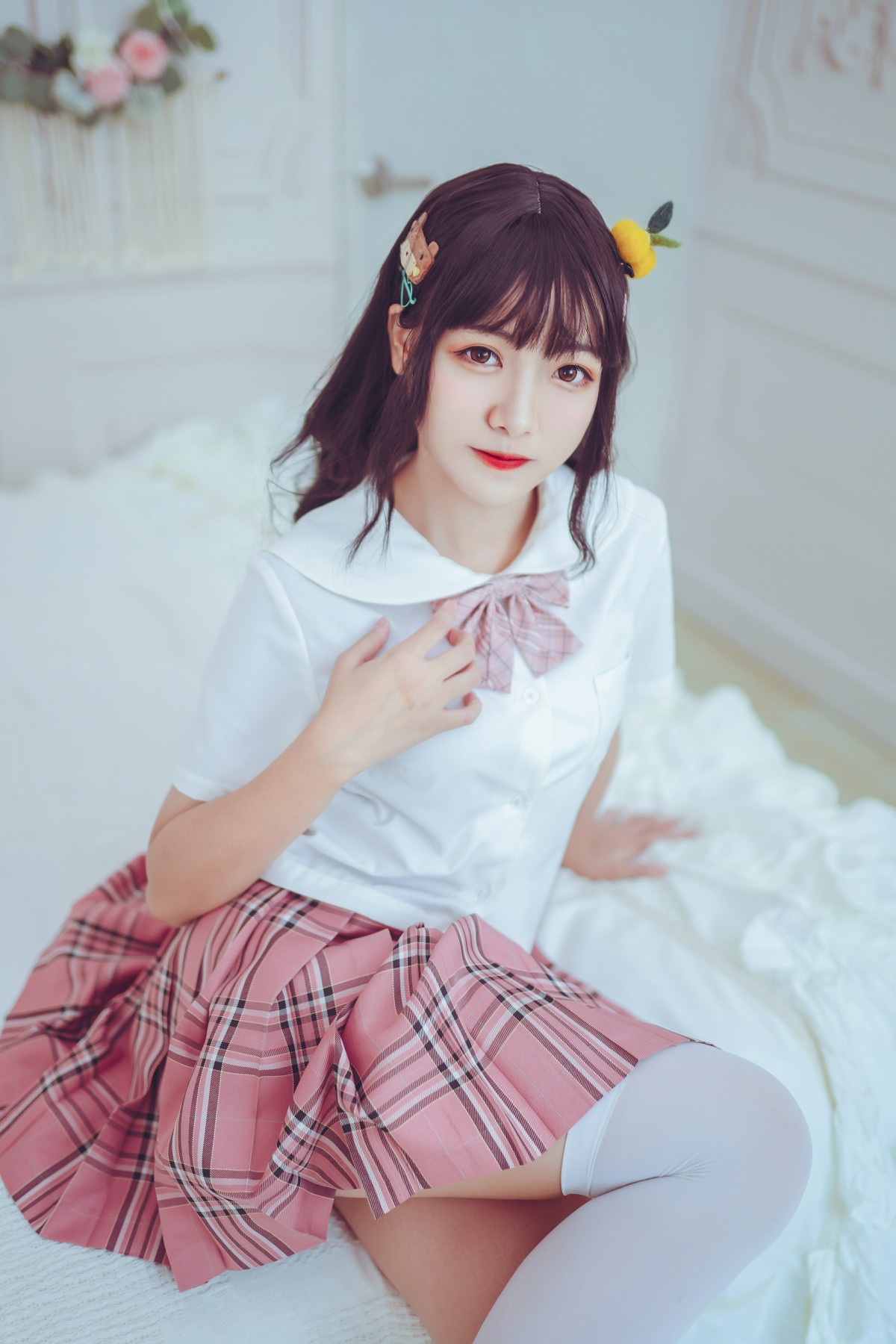 图片[6]-喵糖映画 VOL.001 过膝白丝 – COSPLAY-小爱·美女部落