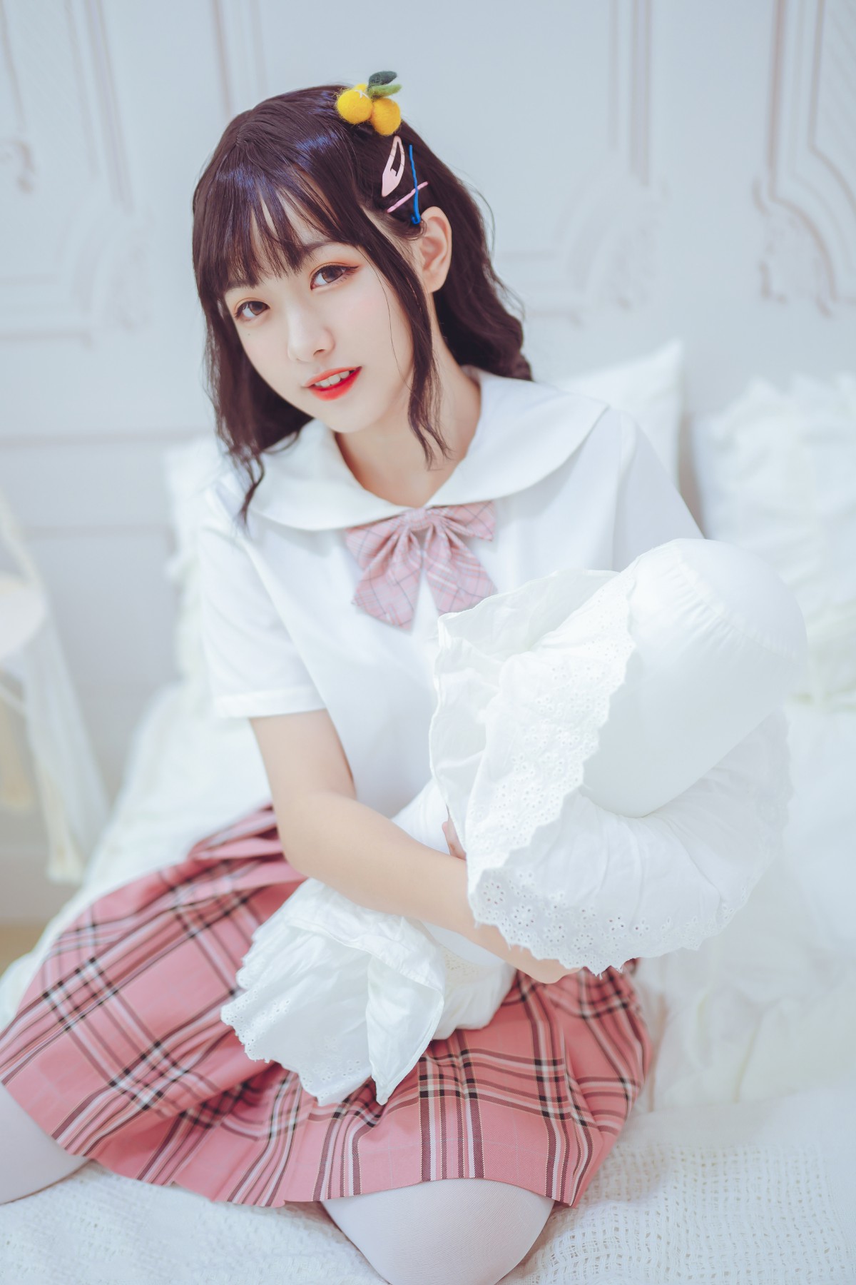 图片[25]-喵糖映画 VOL.001 过膝白丝 – COSPLAY-小爱·美女部落