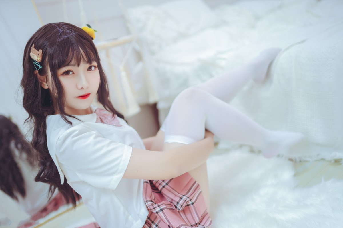 图片[39]-喵糖映画 VOL.001 过膝白丝 – COSPLAY-小爱·美女部落