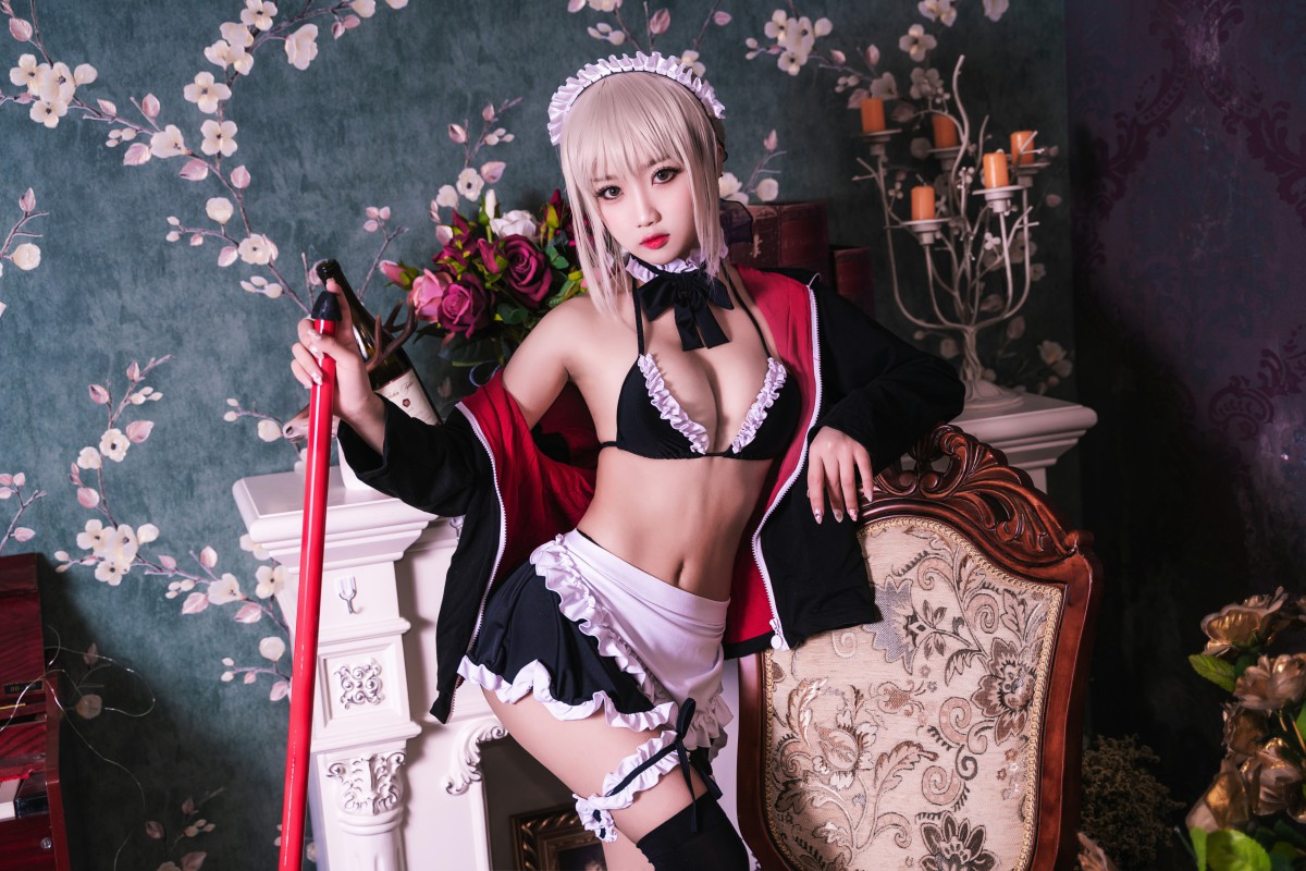 图片[2]-[Cosplay]鬼畜瑶在不在 – 黑呆女仆 – COSPLAY-小爱·美女部落