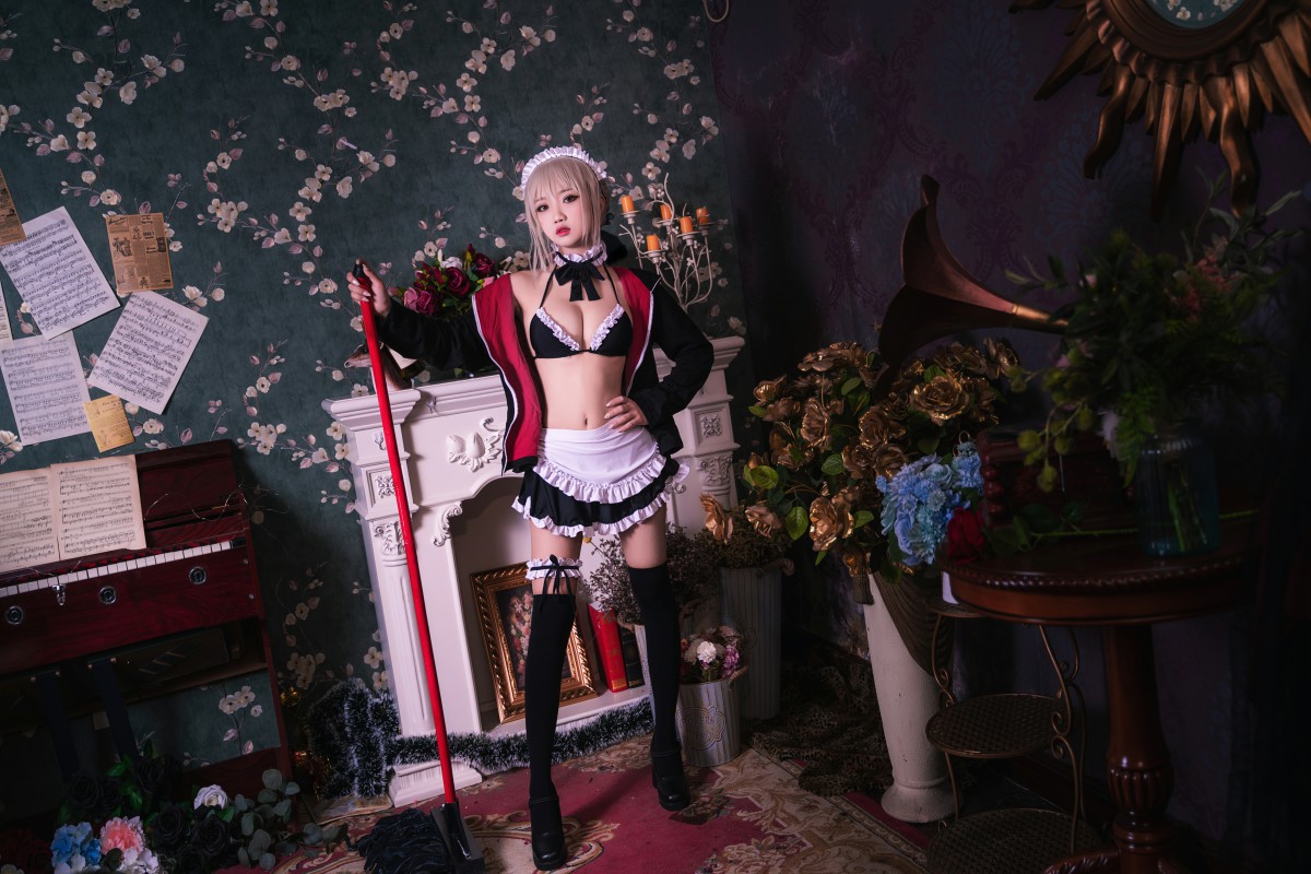 图片[5]-[Cosplay]鬼畜瑶在不在 – 黑呆女仆 – COSPLAY-小爱·美女部落
