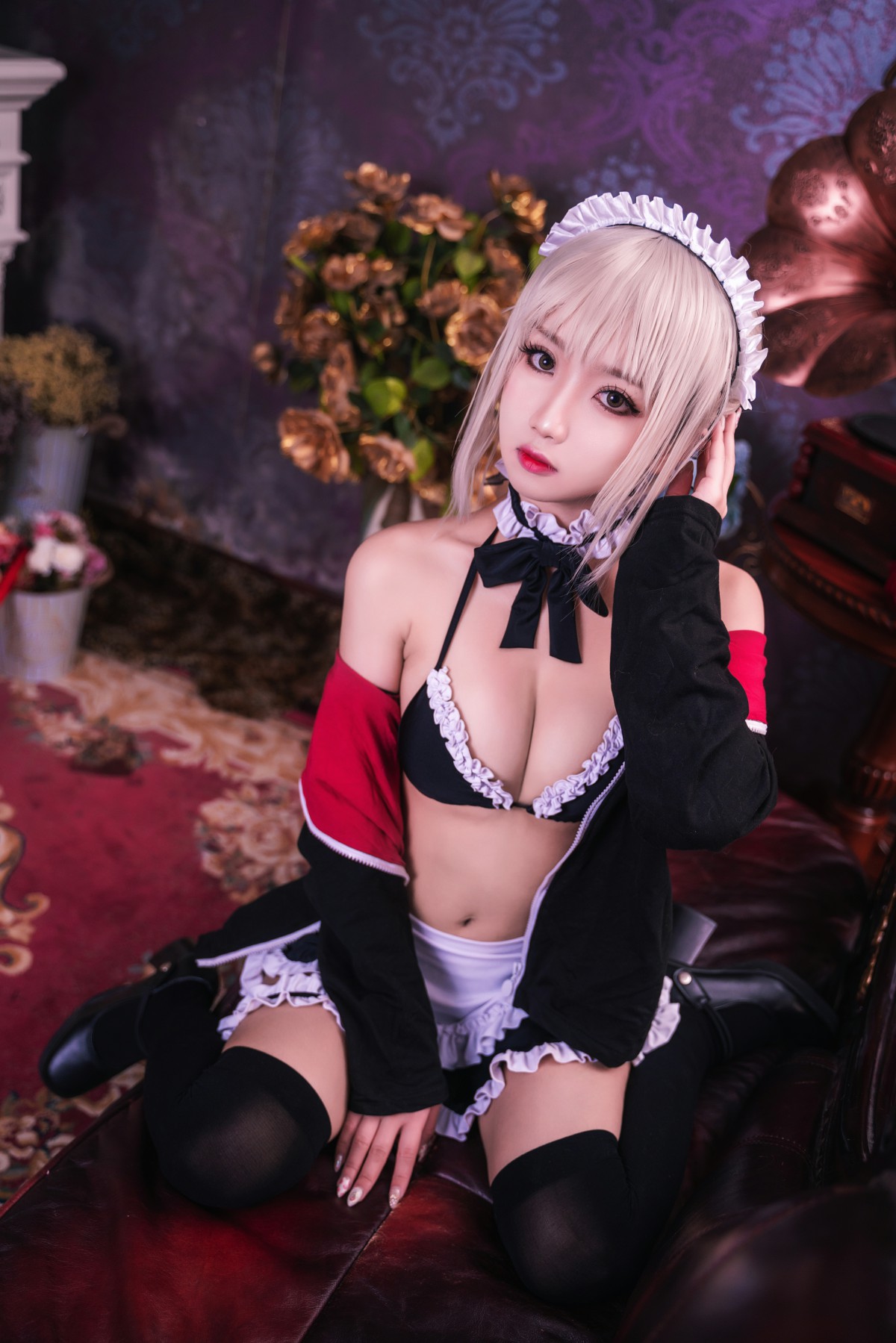 图片[6]-[Cosplay]鬼畜瑶在不在 – 黑呆女仆 – COSPLAY-小爱·美女部落