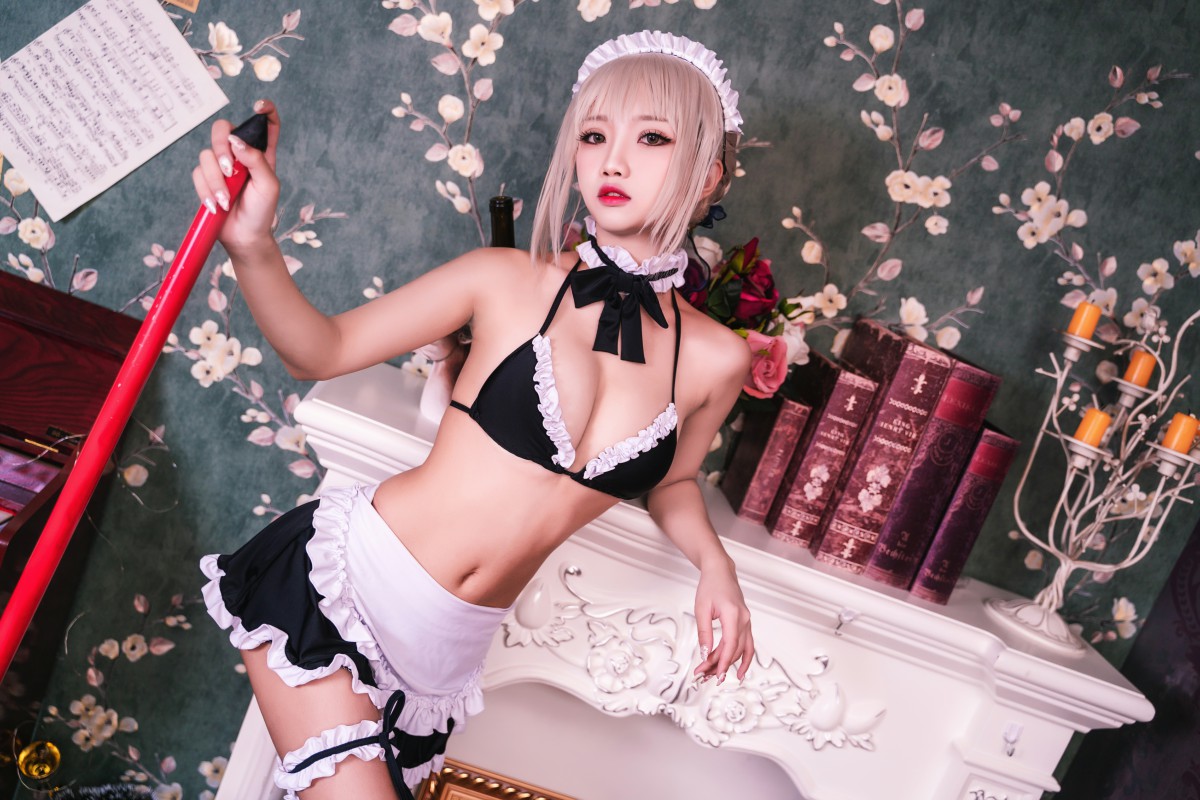 图片[11]-[Cosplay]鬼畜瑶在不在 – 黑呆女仆 – COSPLAY-小爱·美女部落