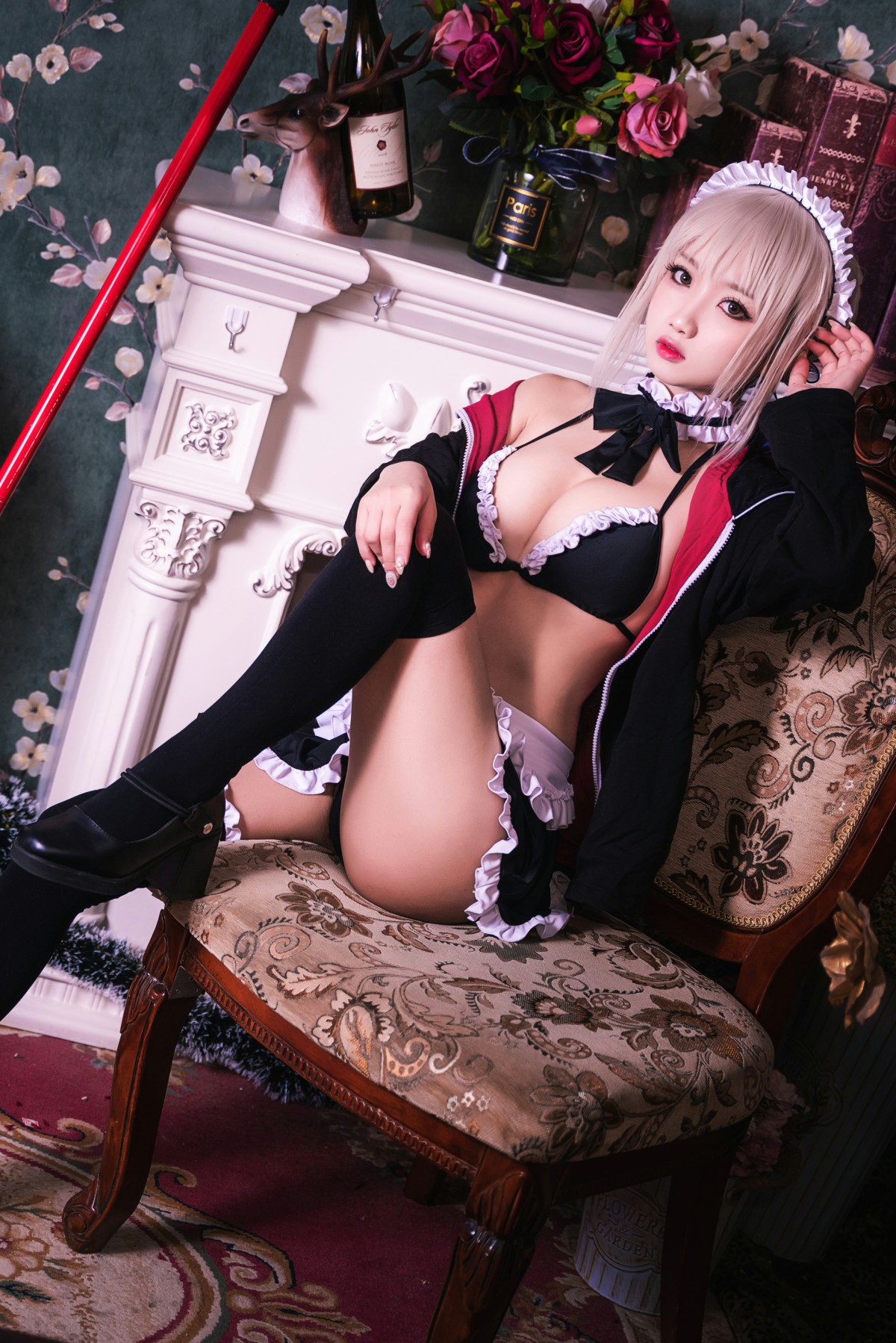 图片[22]-[Cosplay]鬼畜瑶在不在 – 黑呆女仆 – COSPLAY-小爱·美女部落