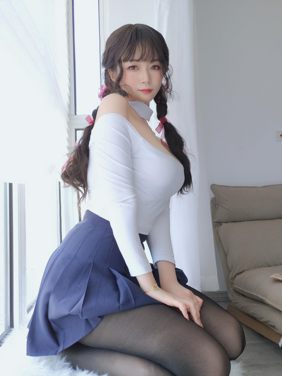 图片[11]-Coser小姐姐白银 – 邻家大姐姐的黑丝 – COSPLAY-小爱·美女部落