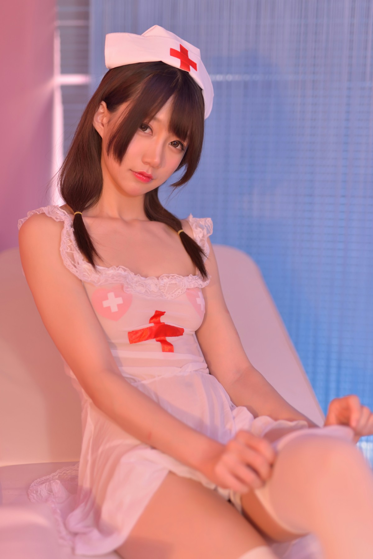 图片[160]-[Cosplay]NAGISA魔物喵 – VOL.04 性感看护师 – COSPLAY-小爱·美女部落