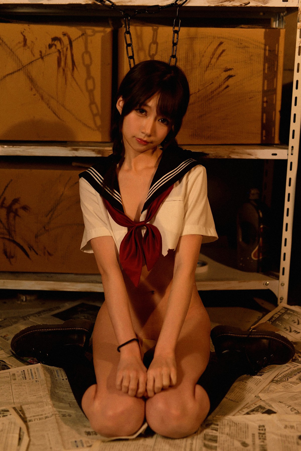 图片[21]-[Cosplay]NAGISA魔物喵 – VOL.03 捆绑 – COSPLAY-小爱·美女部落