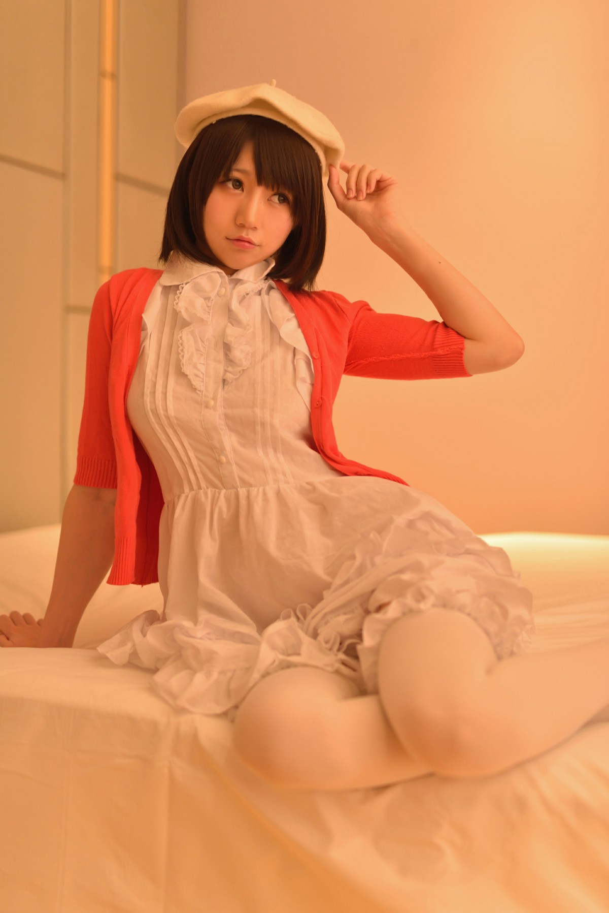 图片[3]-[Cosplay]NAGISA魔物喵 – VOL.02 加藤惠 – COSPLAY-小爱·美女部落