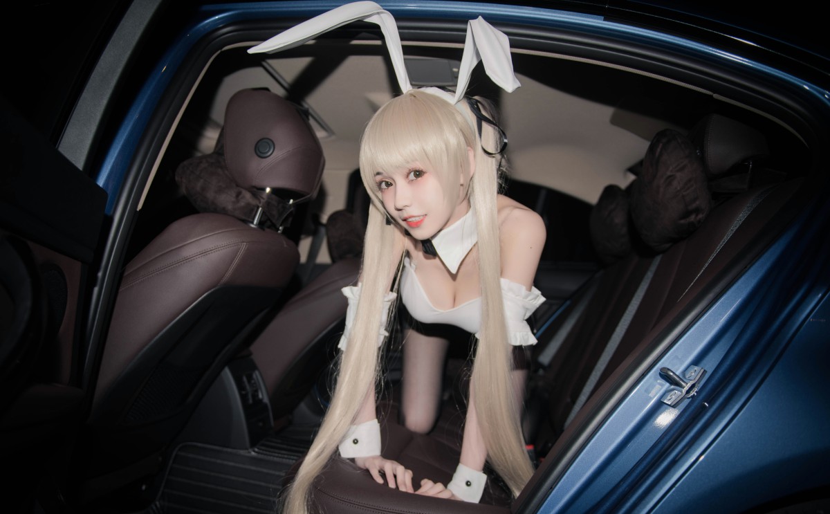 图片[14]-[Cosplay]你的负卿 – 穹妹女仆兔女郎 – COSPLAY-小爱·美女部落