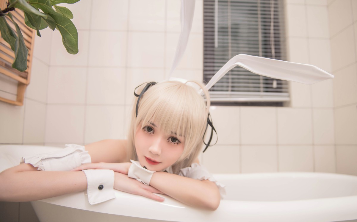 图片[22]-[Cosplay]你的负卿 – 穹妹女仆兔女郎 – COSPLAY-小爱·美女部落